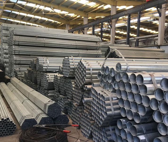 锡林郭勒q235b热镀锌带钢管